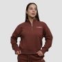 Women‘s Agile 1/2 Zip Jumper Root - GymBeam XL