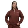 Women‘s Agile 1/2 Zip Jumper Root - GymBeam XL