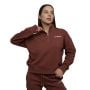 Women‘s Agile 1/2 Zip Jumper Root - GymBeam XL