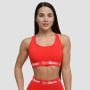 Women‘s Simple Bra Rouge Red - GymBeam L