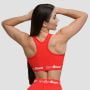 Women‘s Simple Bra Rouge Red - GymBeam L