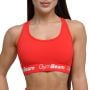 Women‘s Simple Bra Rouge Red - GymBeam L