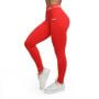 Women‘s Simple Leggings Rouge Red - GymBeam XL