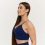 Sculpt Seamless Sports Bra Navy - GymBeam M