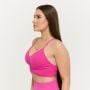 Sculpt Seamless Sports Bra Rose - GymBeam L
