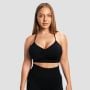 Sculpt Seamless Sports Bra Black - GymBeam XL
