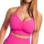 Sculpt Seamless Sports Bra Rose - GymBeam L