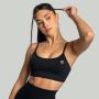 Seamless String Sports Bra Black - STRIX M