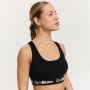 Simple Sports Bra Black - GymBeam L