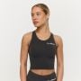 Women‘s BEAT Sports Top Charcoal - GymBeam M