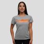 Women‘s Stronger Together T-Shirt Grey - GymBeam XS