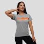 Women‘s Stronger Together T-Shirt Grey - GymBeam XS