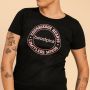 Women‘s Serenity T-Shirt Black - BeastPink XXL