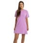 Women’s ALPHA T-Shirt Dress Amethyst - STRIX S