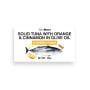 Tuna in Olive Oil with Orange & Cinnamon - GymBeam 120 g