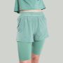 Women‘s ULTRA 2in1 Shorts Agave - STRIX S