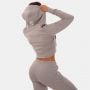 Women‘s TRN Zip-Up Hoodie Grey - GymBeam L