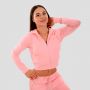Women‘s TRN Zip-Up Hoodie Pink - GymBeam S