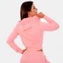 Women‘s TRN Zip-Up Hoodie Pink - GymBeam S