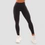 Women‘s Mesh Panel Leggings Black - GymBeam M