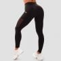 Women‘s Mesh Panel Leggings Black - GymBeam M