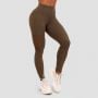 Women‘s Mesh Panel Leggings Olive - GymBeam L