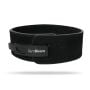 LEVER Weightlifting Belt Black/Orange - GymBeam XXL