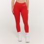 Women‘s BEAT Leggings Tangerine - GymBeam L