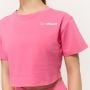 Women‘s Limitless Cropped T-Shirt Dragonfruit - GymBeam S