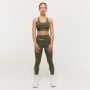 Women‘s Combat Leggings Olive Grey - GymBeam M
