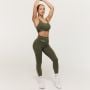 Women‘s Combat Leggings Olive Grey - GymBeam M