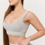 Lift Seamless Sports Bra Grey - GymBeam L
