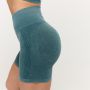 Women‘s Lift Seamless Shorts Petrol - GymBeam S