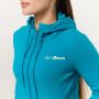 Women‘s Limitless Zip Up Hoodie Aquamarine - GymBeam S