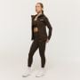 Women‘s Limitless Zip Up Hoodie Espresso - GymBeam S