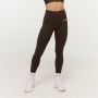 Women‘s Limitless High-Waisted Leggings Espresso - GymBeam XXL