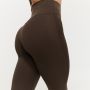 Women‘s Limitless High-Waisted Leggings Espresso - GymBeam XXL