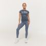 Women‘s Mesh T-shirt Essence Denim Blue - GymBeam S
