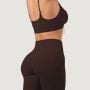 Women‘s NEO Seamless Leggings Mocha - GymBeam XL