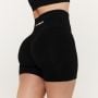 Women‘s Sculpt Seamless Shorts Black - GymBeam XL