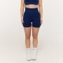 Women‘s Seamless Sculpt Shorts Navy - GymBeam L