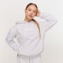 Women‘s Varsity Hoodie Grey - GymBeam XXL