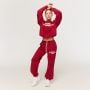 Women‘s Varsity Sweatshirt Red - GymBeam XL