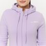 Ženska dukserica Limitless Zip Up Lavender - GymBeam XS
