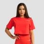 Ženski Crop Top Limitless Hot Red - GymBeam L