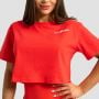 Ženski Crop Top Limitless Hot Red - GymBeam L