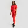 Ženski Crop Top Limitless Hot Red - GymBeam L