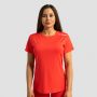 Women‘s Limitless Sports T-Shirt Hot Red - GymBeam XXL