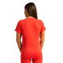 Women‘s Limitless Sports T-Shirt Hot Red - GymBeam XXL