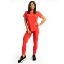 Women‘s Limitless Sports T-Shirt Hot Red - GymBeam XXL